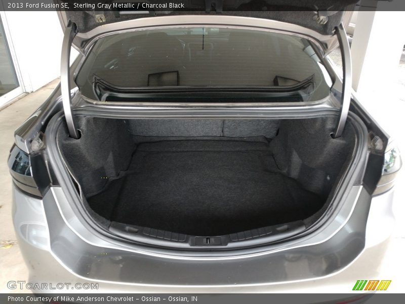 Sterling Gray Metallic / Charcoal Black 2013 Ford Fusion SE
