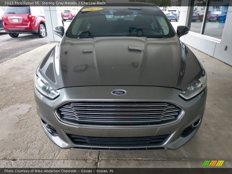 Sterling Gray Metallic / Charcoal Black 2013 Ford Fusion SE