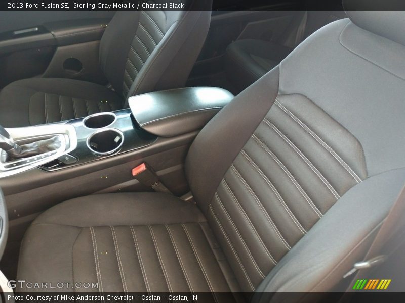 Sterling Gray Metallic / Charcoal Black 2013 Ford Fusion SE