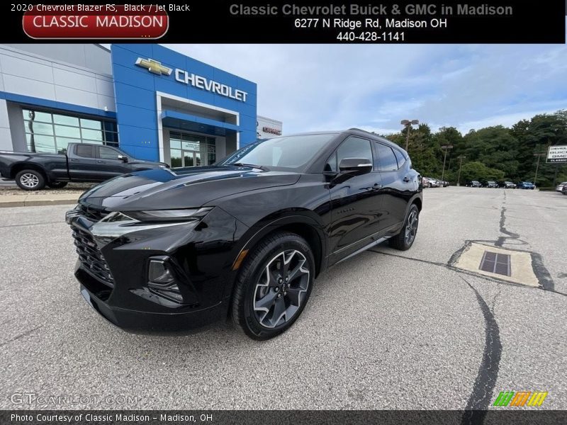 Black / Jet Black 2020 Chevrolet Blazer RS