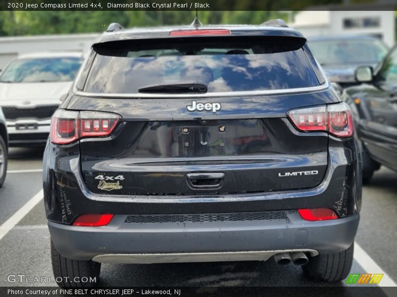 Diamond Black Crystal Pearl / Black 2020 Jeep Compass Limted 4x4