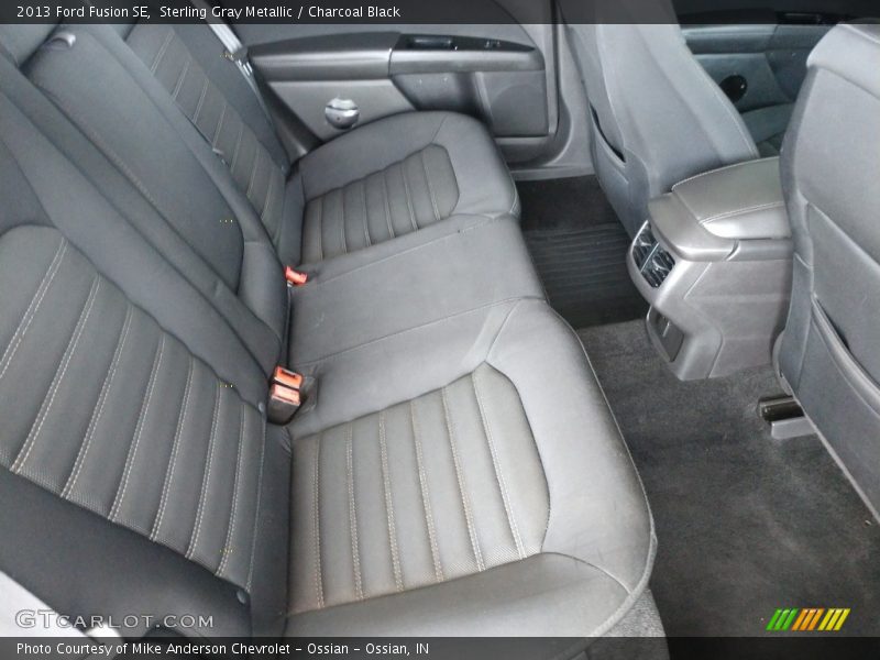Sterling Gray Metallic / Charcoal Black 2013 Ford Fusion SE