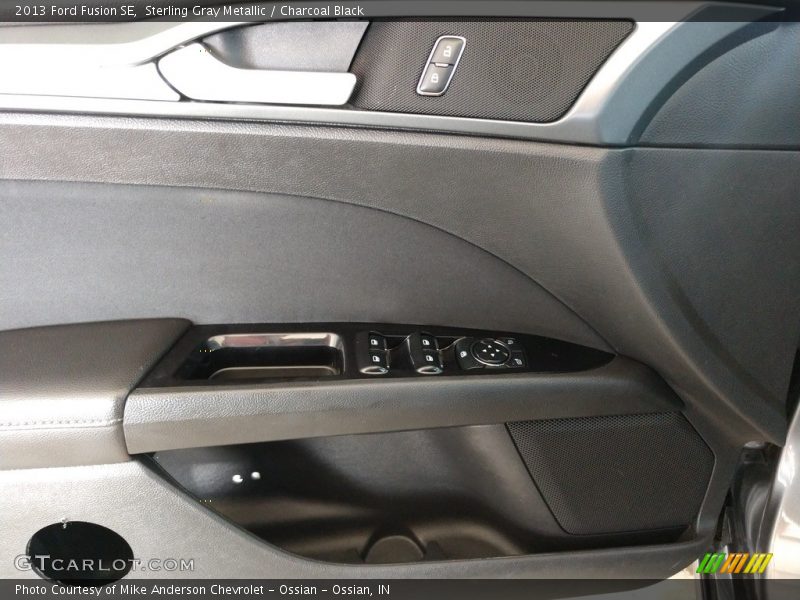 Sterling Gray Metallic / Charcoal Black 2013 Ford Fusion SE