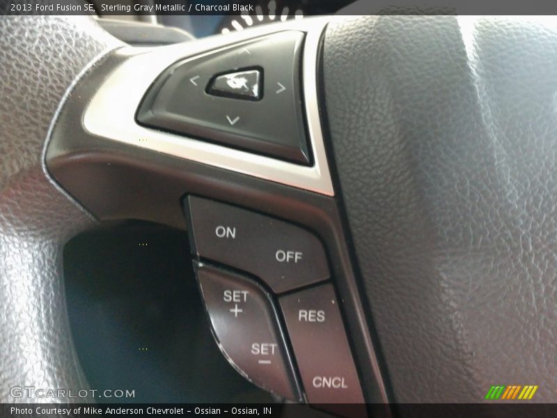 Sterling Gray Metallic / Charcoal Black 2013 Ford Fusion SE