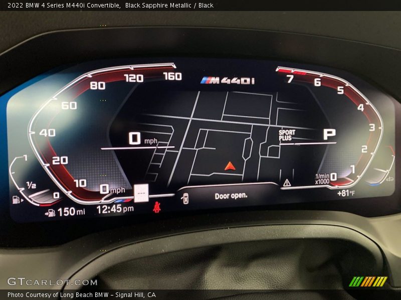  2022 4 Series M440i Convertible M440i Convertible Gauges
