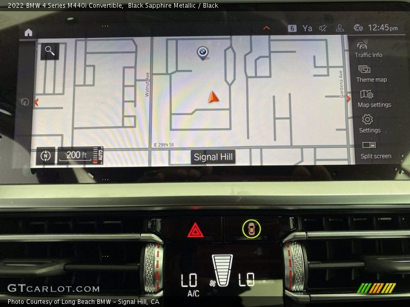 Navigation of 2022 4 Series M440i Convertible