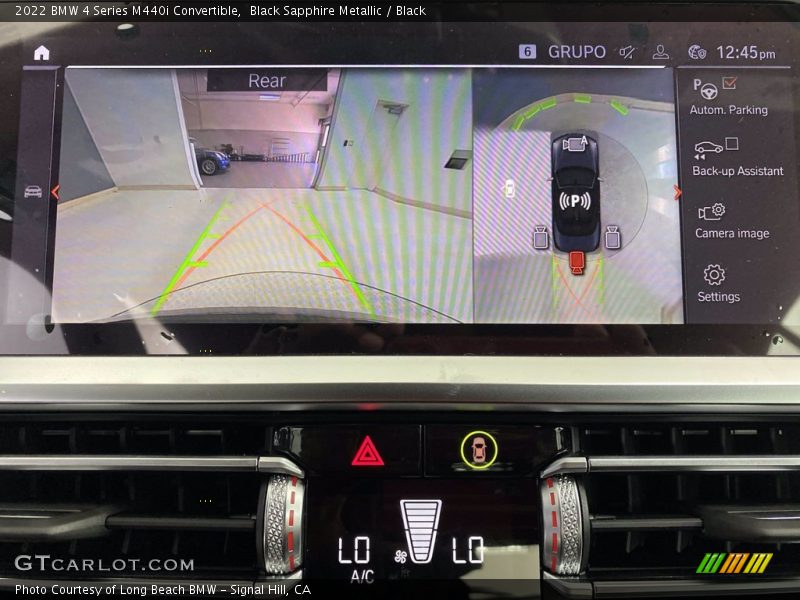Black Sapphire Metallic / Black 2022 BMW 4 Series M440i Convertible