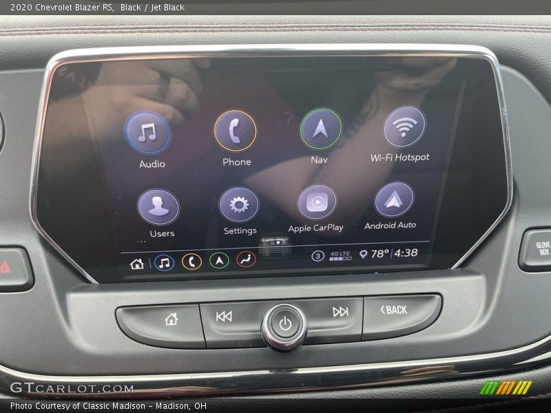 Black / Jet Black 2020 Chevrolet Blazer RS