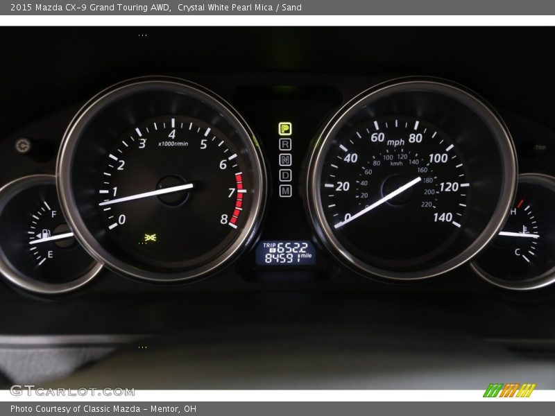  2015 CX-9 Grand Touring AWD Grand Touring AWD Gauges