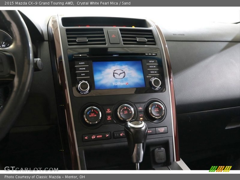 Controls of 2015 CX-9 Grand Touring AWD