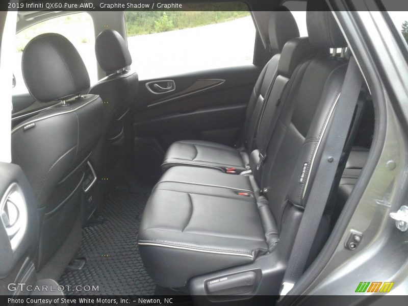 Rear Seat of 2019 QX60 Pure AWD