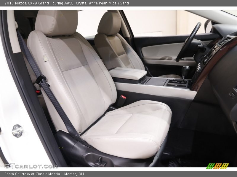 Front Seat of 2015 CX-9 Grand Touring AWD