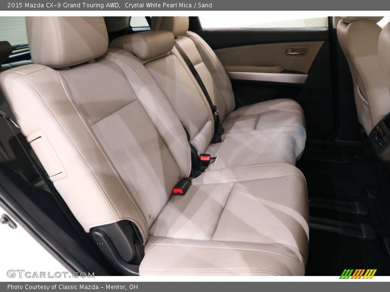Rear Seat of 2015 CX-9 Grand Touring AWD