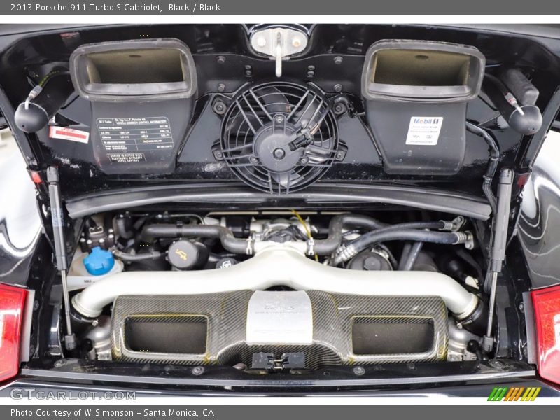  2013 911 Turbo S Cabriolet Engine - 3.8 Liter Twin VTG Turbocharged DFI DOHC 24-Valve VarioCam Plus Flat 6 Cylinder