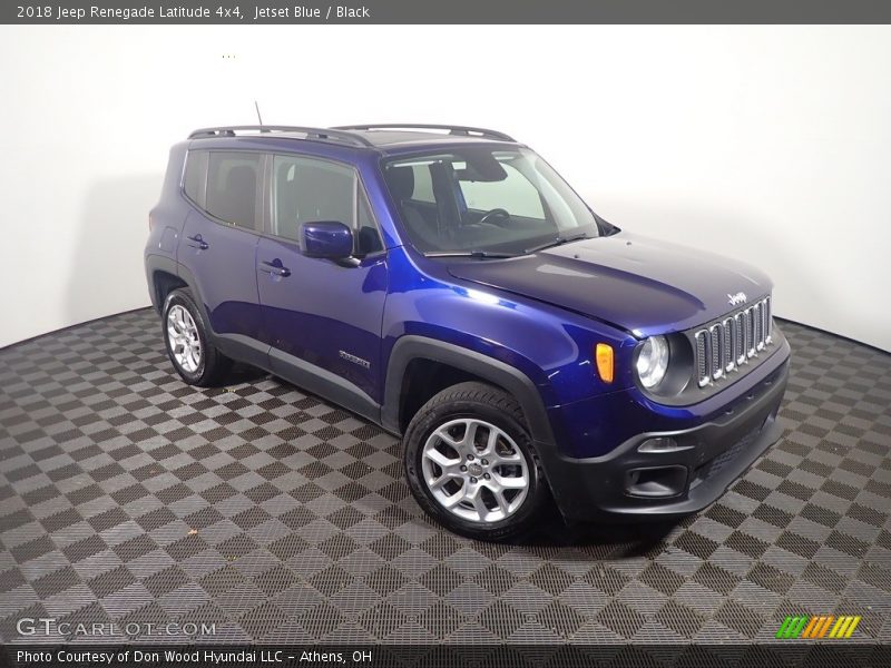 Jetset Blue / Black 2018 Jeep Renegade Latitude 4x4