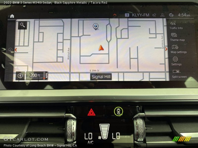 Navigation of 2022 3 Series M340i Sedan