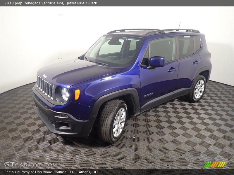 Jetset Blue / Black 2018 Jeep Renegade Latitude 4x4