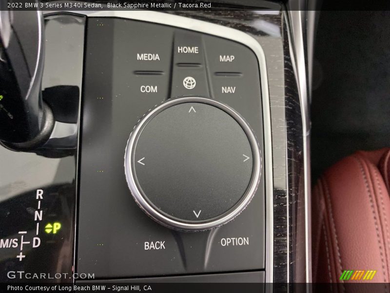 Controls of 2022 3 Series M340i Sedan