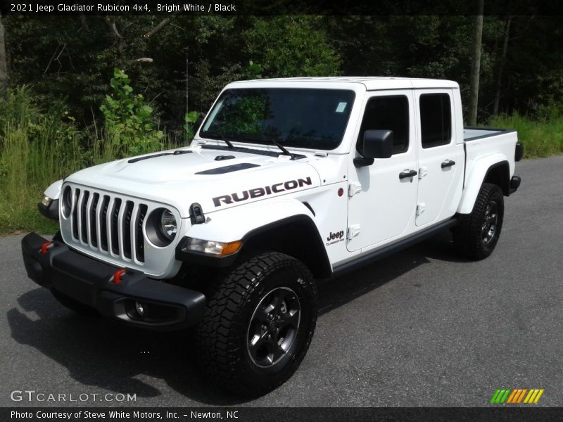 Bright White / Black 2021 Jeep Gladiator Rubicon 4x4