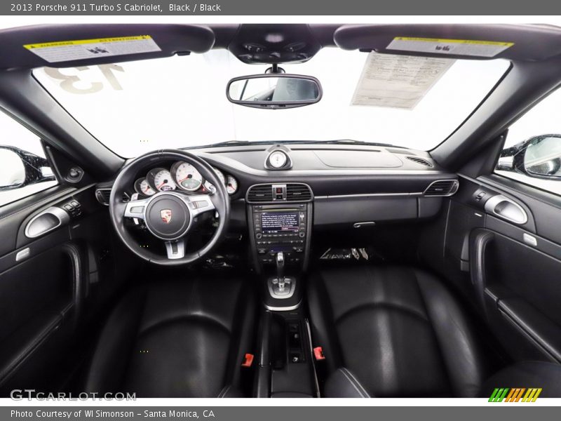 Dashboard of 2013 911 Turbo S Cabriolet