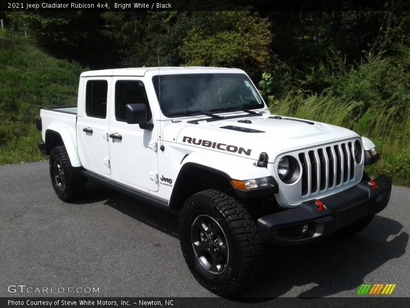 Bright White / Black 2021 Jeep Gladiator Rubicon 4x4
