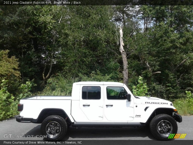 Bright White / Black 2021 Jeep Gladiator Rubicon 4x4