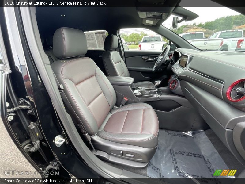 Silver Ice Metallic / Jet Black 2018 Chevrolet Equinox LT