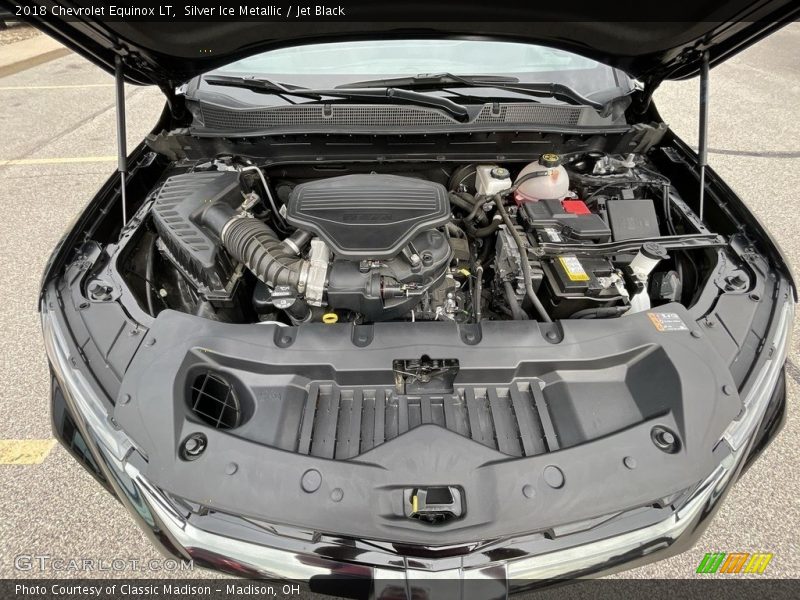 Silver Ice Metallic / Jet Black 2018 Chevrolet Equinox LT