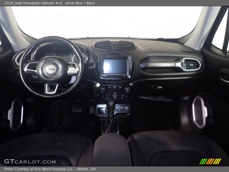 Jetset Blue / Black 2018 Jeep Renegade Latitude 4x4