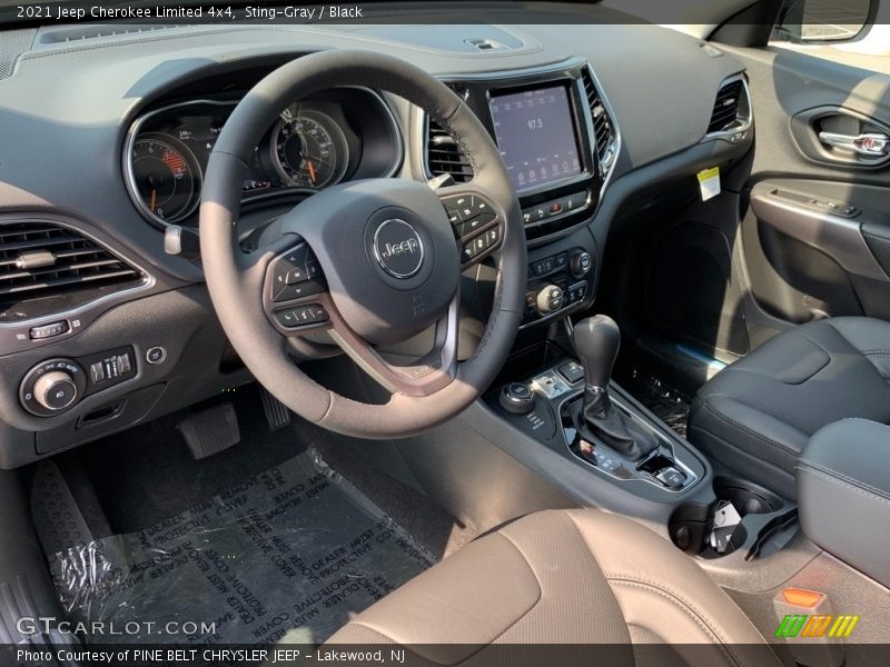 Sting-Gray / Black 2021 Jeep Cherokee Limited 4x4