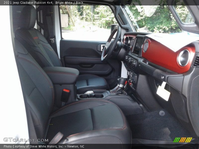 Bright White / Black 2021 Jeep Gladiator Rubicon 4x4