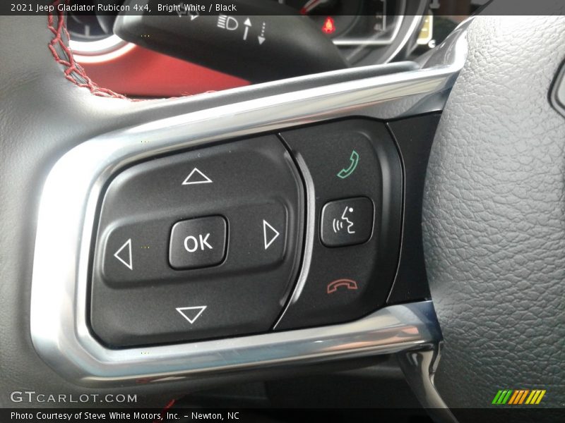 Bright White / Black 2021 Jeep Gladiator Rubicon 4x4