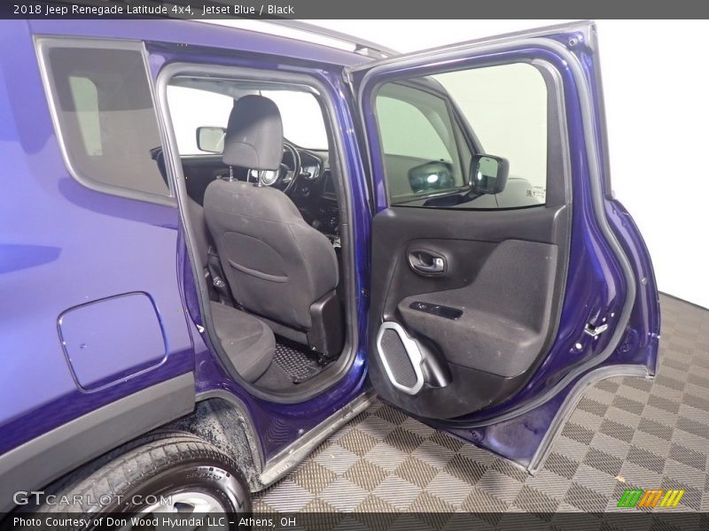 Jetset Blue / Black 2018 Jeep Renegade Latitude 4x4