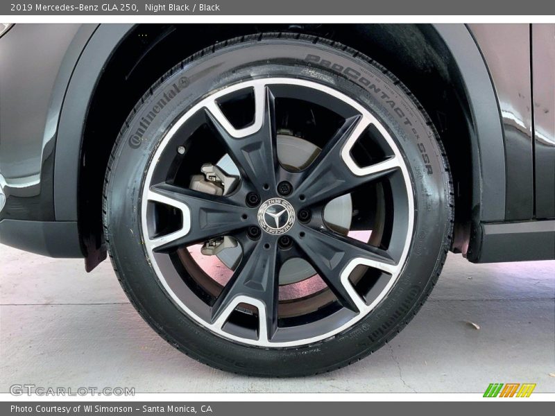 Night Black / Black 2019 Mercedes-Benz GLA 250