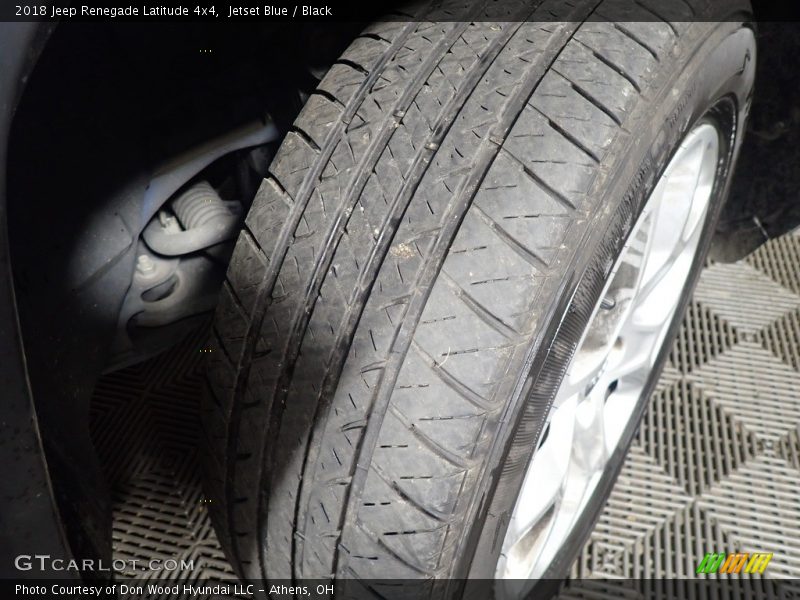 Jetset Blue / Black 2018 Jeep Renegade Latitude 4x4