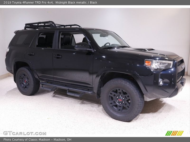 Midnight Black metallic / Black 2019 Toyota 4Runner TRD Pro 4x4