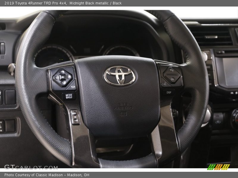 Midnight Black metallic / Black 2019 Toyota 4Runner TRD Pro 4x4