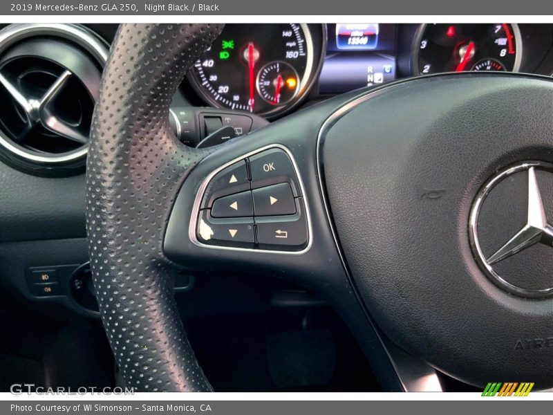 Night Black / Black 2019 Mercedes-Benz GLA 250
