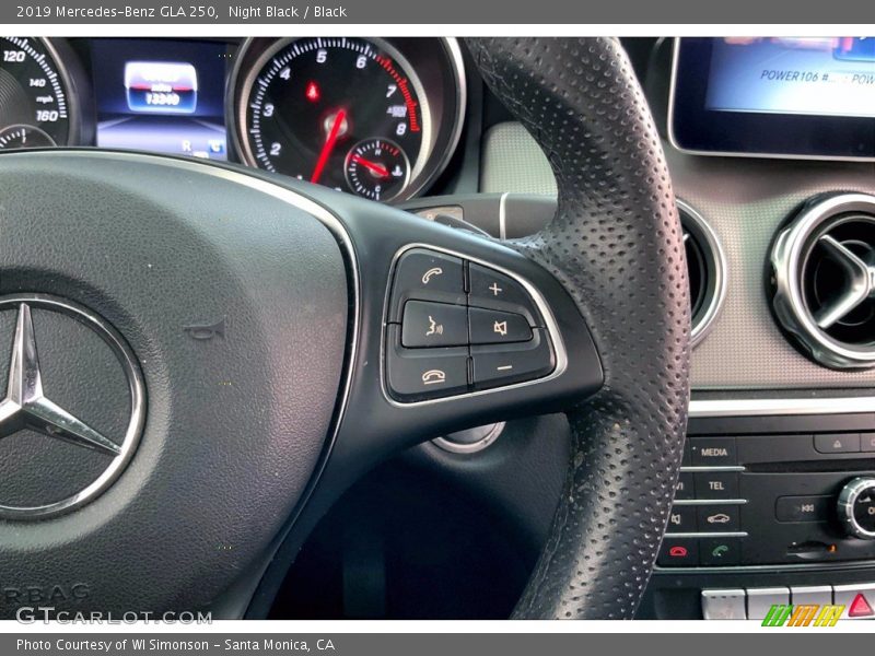 Night Black / Black 2019 Mercedes-Benz GLA 250