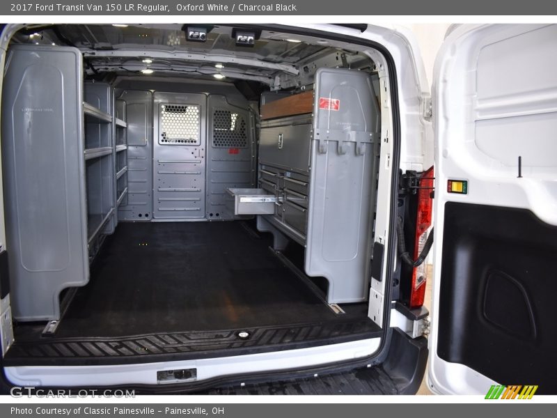 Oxford White / Charcoal Black 2017 Ford Transit Van 150 LR Regular