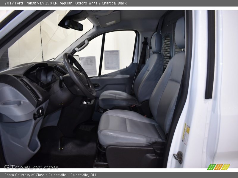 Oxford White / Charcoal Black 2017 Ford Transit Van 150 LR Regular