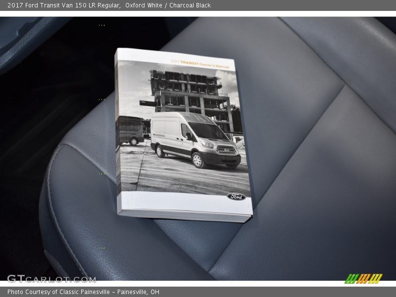Oxford White / Charcoal Black 2017 Ford Transit Van 150 LR Regular