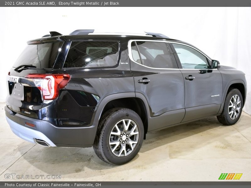 Ebony Twilight Metallic / Jet Black 2021 GMC Acadia SLE AWD