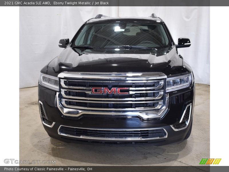 Ebony Twilight Metallic / Jet Black 2021 GMC Acadia SLE AWD