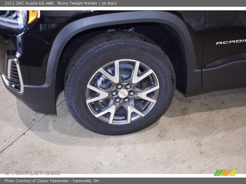 Ebony Twilight Metallic / Jet Black 2021 GMC Acadia SLE AWD