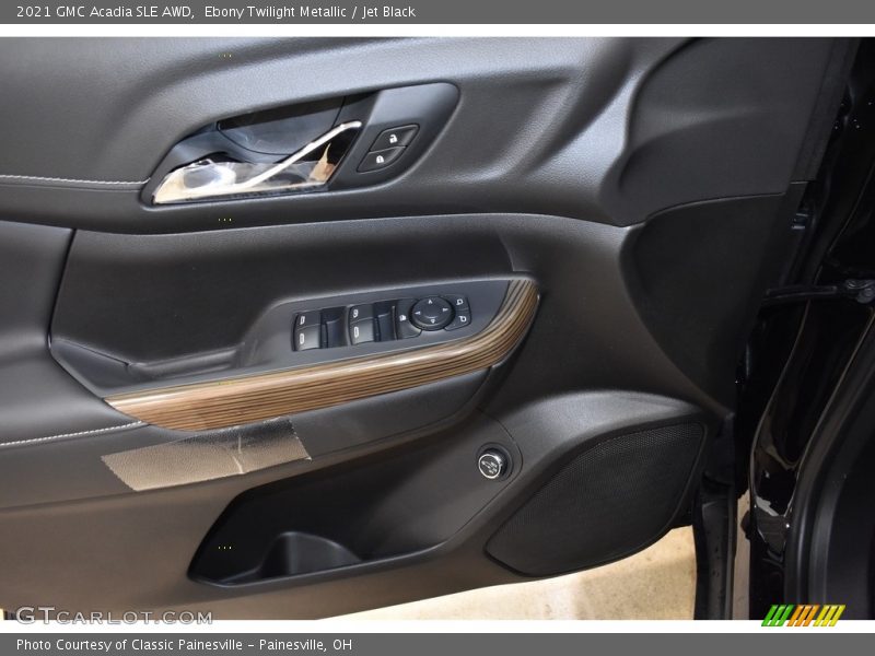 Ebony Twilight Metallic / Jet Black 2021 GMC Acadia SLE AWD