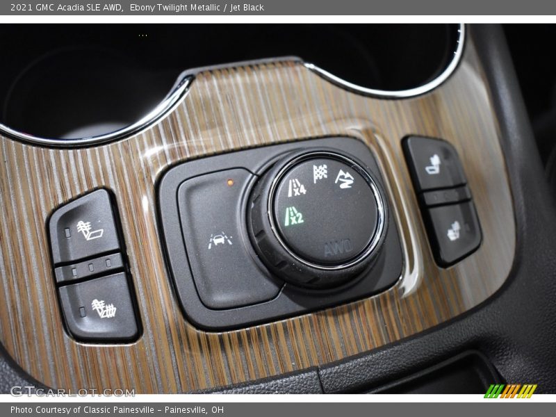 Ebony Twilight Metallic / Jet Black 2021 GMC Acadia SLE AWD