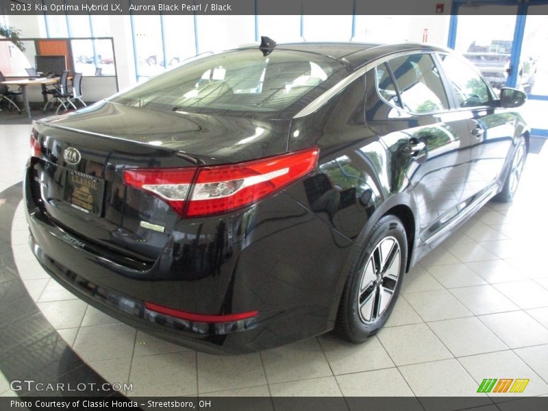  2013 Optima Hybrid LX Aurora Black Pearl