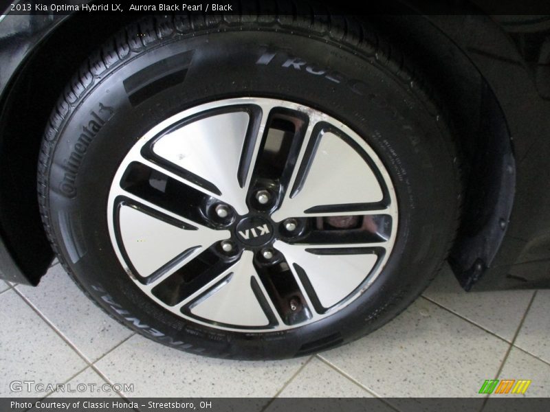  2013 Optima Hybrid LX Wheel