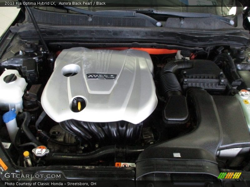  2013 Optima Hybrid LX Engine - 2.4 Liter DOHC 16-Valve VVT 4 Cylinder Gasoline/Electric Hybrid